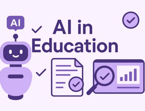 How does AI support education?