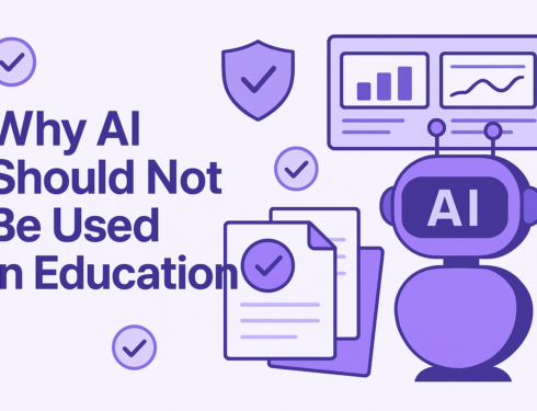 Why AI should not be used in education